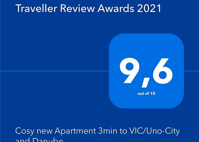 Cosy New 3min To Vic/uno-city And Danube *